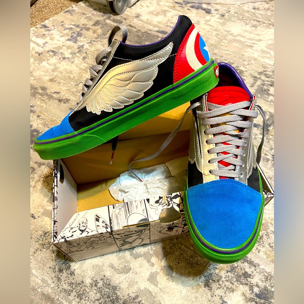 Old Skool Marvel Vans